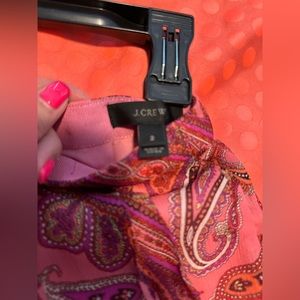 Jceew silk skirt size 2